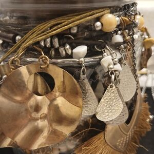 Boho-Artistan jewlery Jar.